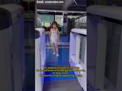 Para além dos aeroportos: Turnstiles para pedestres