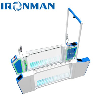 Qualidade  High-Security AB Interlocking Turnstile Door System - 3D Anti-Piggyback Access Control for Data Centers & Government Buildings Fábrica