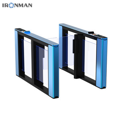 Modo de passagem Leitor de código NFC Suporte de cartão ic/id Design estreito e estética Speedlane Turnstile Lobby Speed Gates Glass Gate