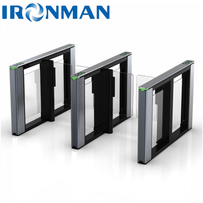 Speedlane Compacto Servo Motor Speed Gate Turnstile Barreira de balanço Turnstile
