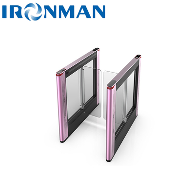 Material de liga de alumínio Corpo da máquina Smart Swing Barrier Gate Turnstile Entrance Turnstile Access Control System