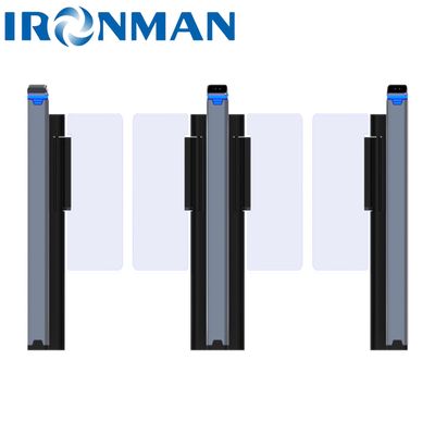 Segurança Porta automaticamente dupla deslizante para o sistema de controlo de acesso Porta de velocidade