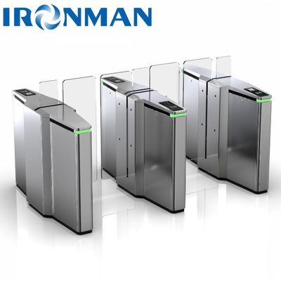 Portão de barreira deslizante automático de controle de acesso de segurança de aço inoxidável